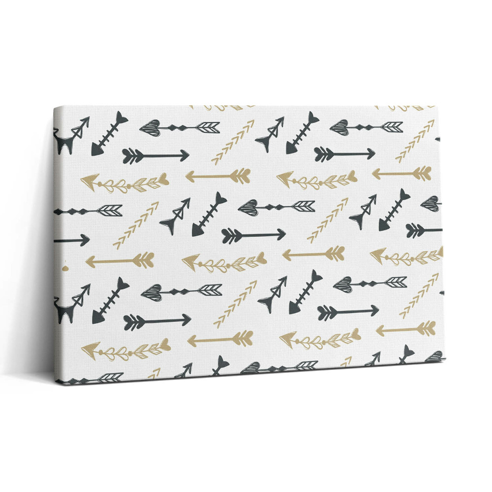 Vászonkép nyomtatás 30x20 Hipszter geometriai minta