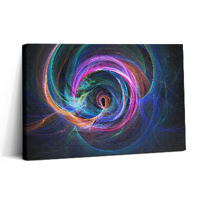 Vászonkép nyomtatás 30x20 Absztrakt - színes fraktál