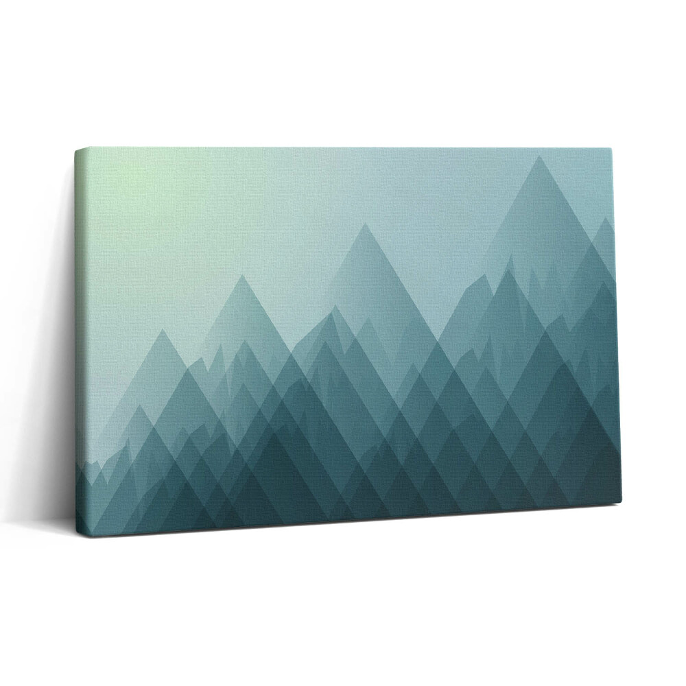 Vászonkép nyomtatás 30x20 Figurák geometrikus kompozíciója