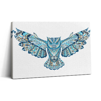 Vászonkép nyomtatás 30x20 Bagoly repülés közben