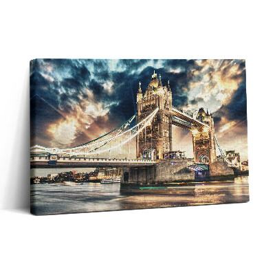 Vászonkép nyomtatás 30x20 Tower Bridge Londonban