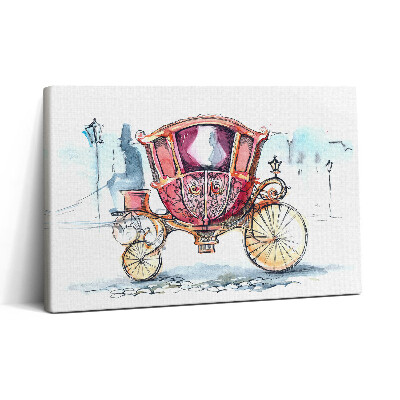 Vászonkép nyomtatás 30x20 Az öreg királynő hintója