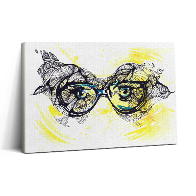 Vászonkép nyomtatás 30x20 Poharak