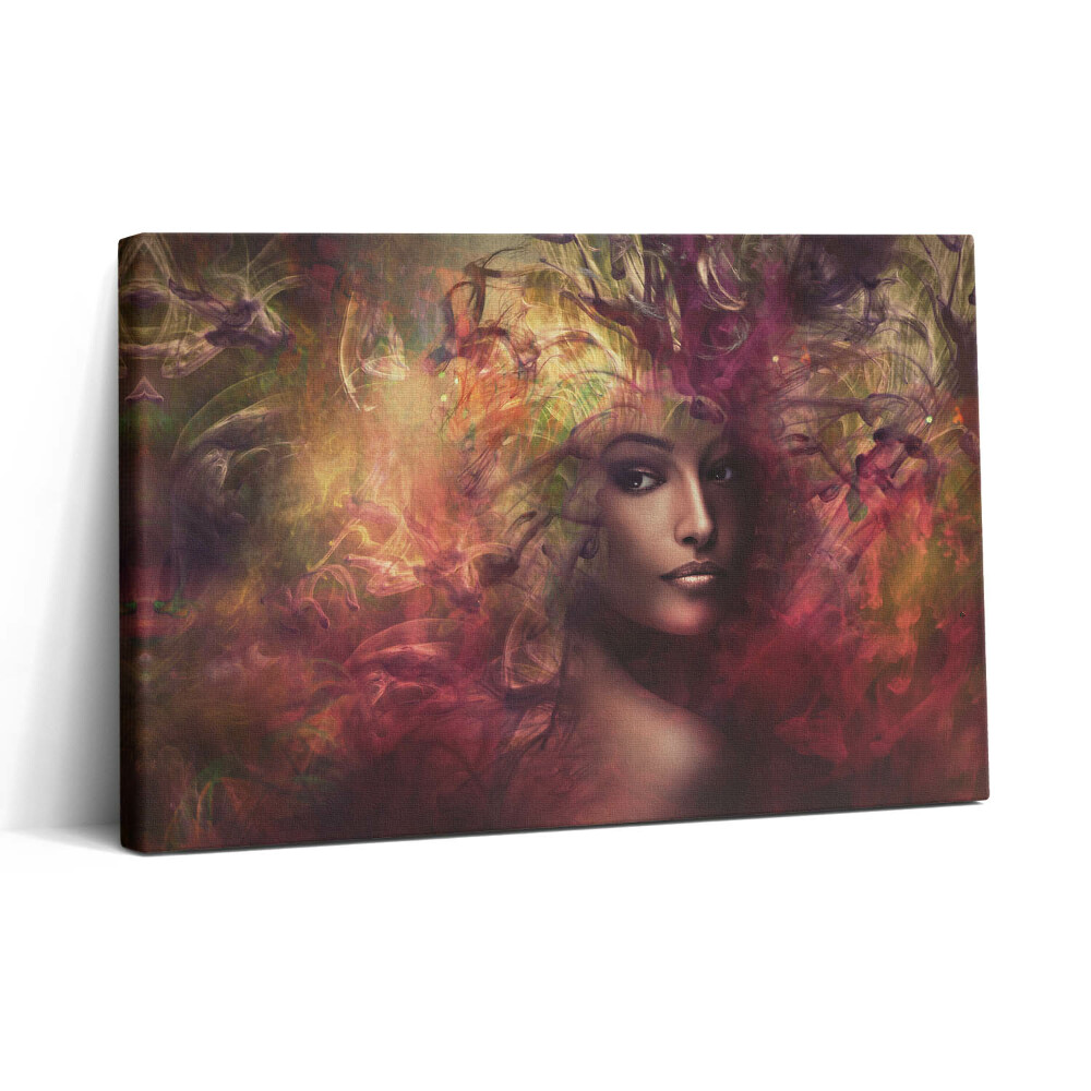 Vászonkép nyomtatás 30x20 Egy nő portréja