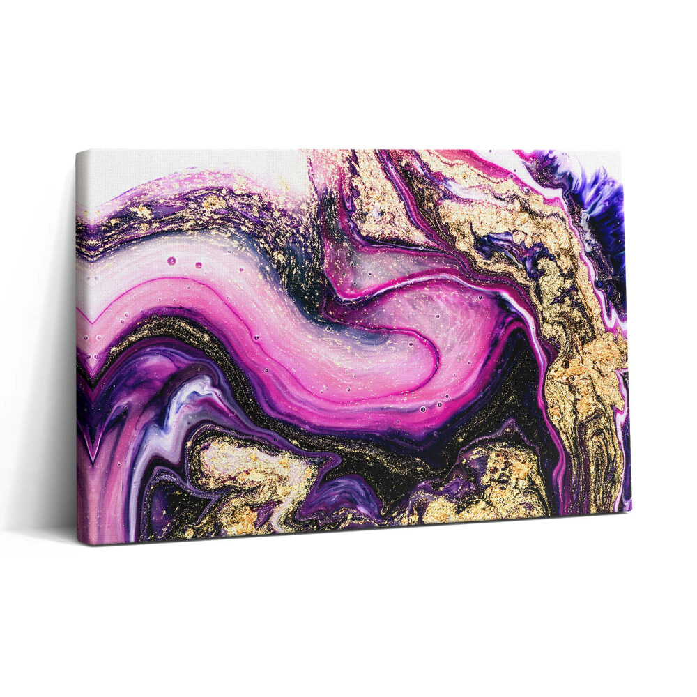 Vászonkép nyomtatás 30x20 Márvány absztrakció arannyal