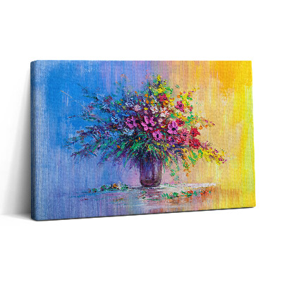 Vászonkép nyomtatás 30x20 Virágok vázában