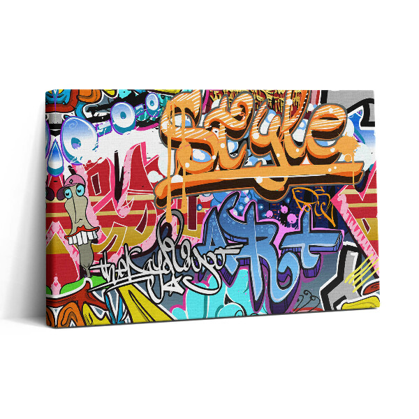 Vászonkép nyomtatás 30x20 Street art graffiti