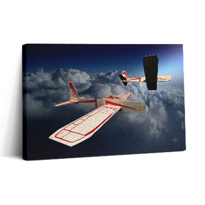 Vászonkép nyomtatás 30x20 Siklás az égen