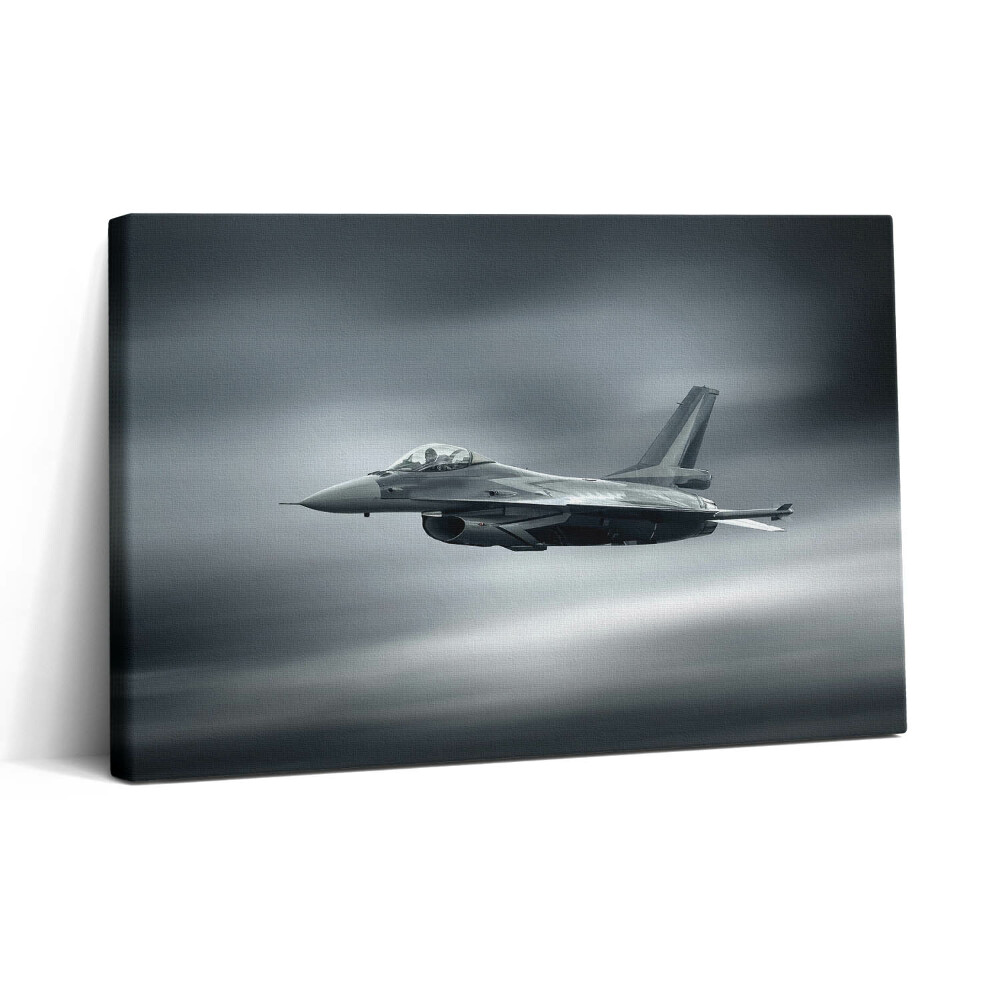 Vászonkép nyomtatás 30x20 Katonai repülőgép repülés közben