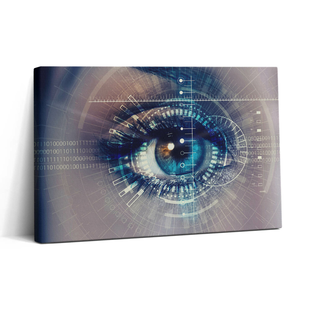 Vászonkép nyomtatás 30x20 Egy nő szemei