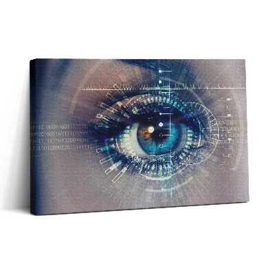 Vászonkép nyomtatás 30x20 Egy nő szemei