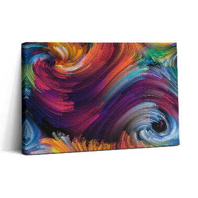 Vászonkép nyomtatás 30x20 Absztrakt hullámok