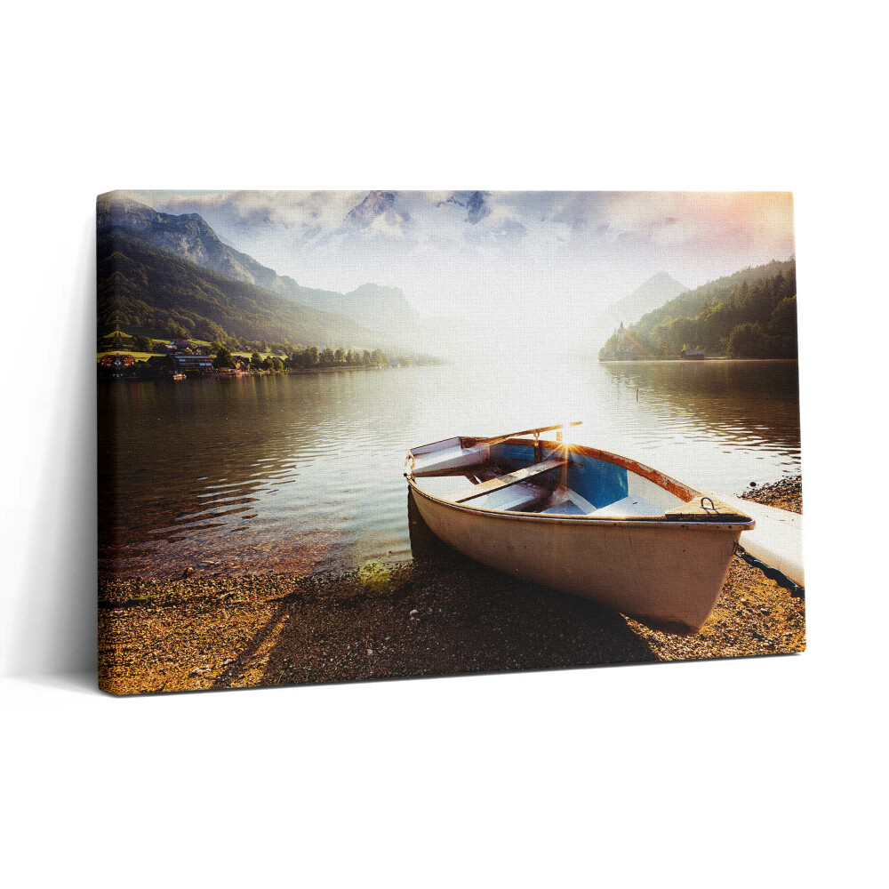 Vászonkép nyomtatás 30x20 Fantasztikus kilátás a tóra