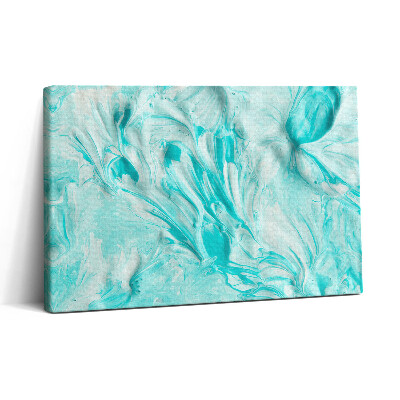 Vászonkép nyomtatás 30x20 Absztrakt kék tapéta