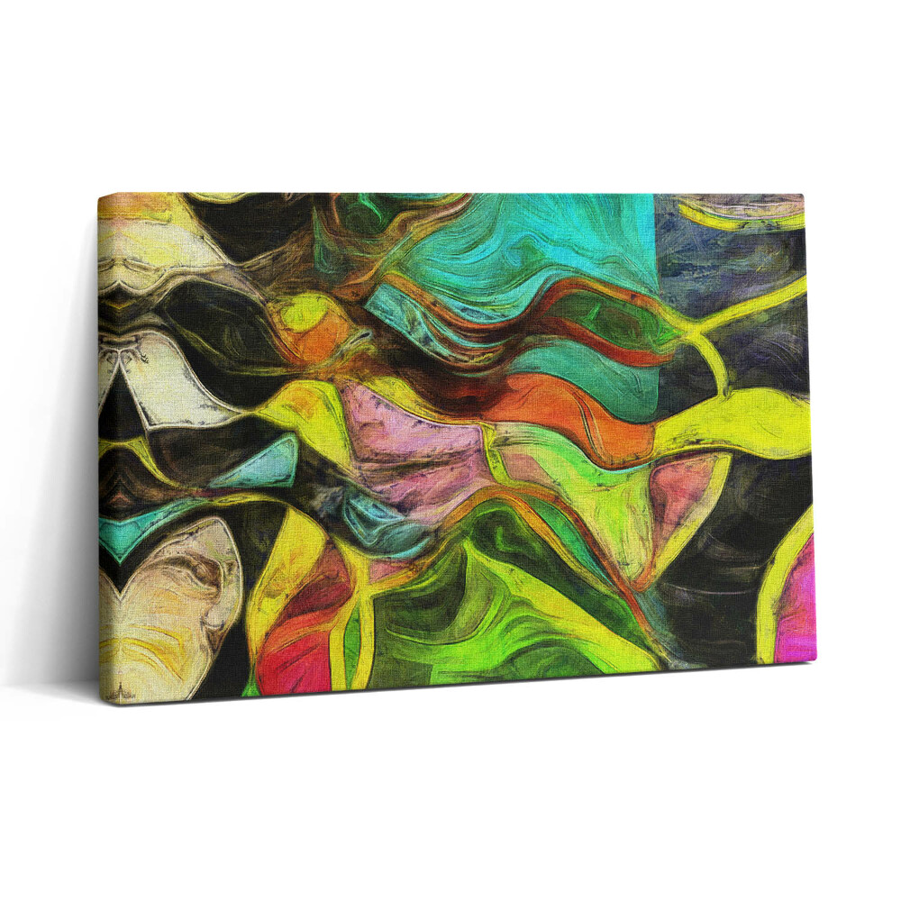 Vászonkép nyomtatás 30x20 Művészi zavar