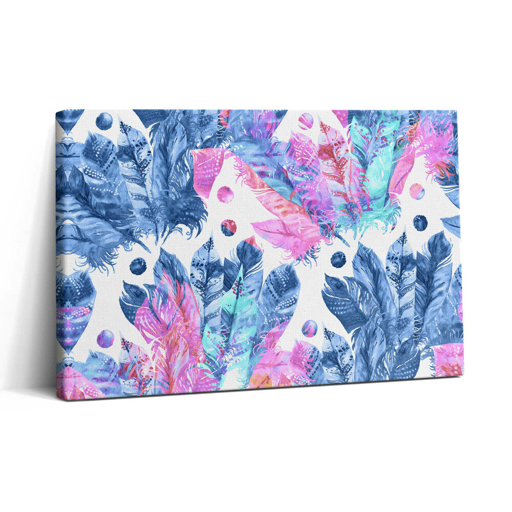 Vászonkép nyomtatás 30x20 Színes tollak