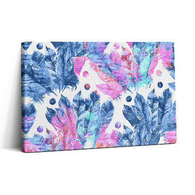 Vászonkép nyomtatás 30x20 Színes tollak