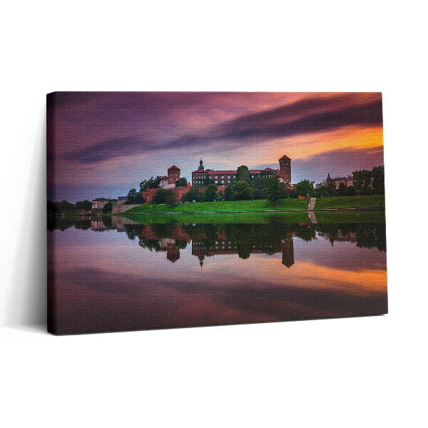 Vászonkép nyomtatás 30x20 Keleti Wawel királyi kastély