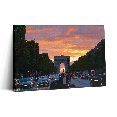 Vászonkép nyomtatás 30x20 Diadalív a West Street-en