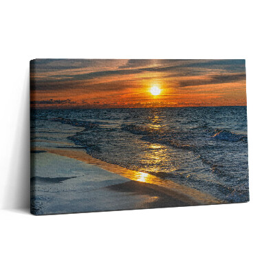 Vászonkép nyomtatás 30x20 Władysławowo Balti-tenger