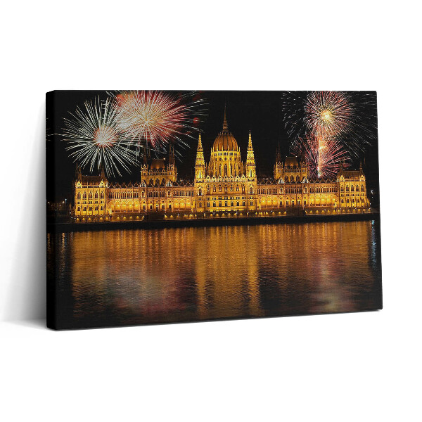 Vászonkép nyomtatás 30x20 Magyar Parlament épülete