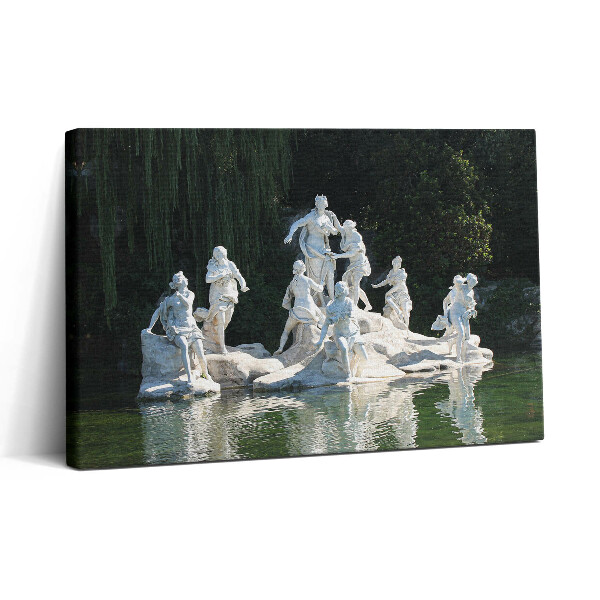 Vászonkép nyomtatás 30x20 A nápolyi Caserta királyi palota