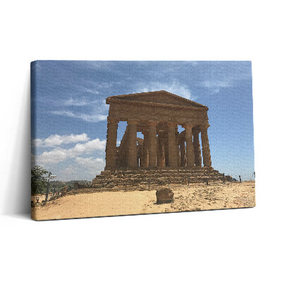 Vászonkép nyomtatás 30x20 Templom Szicíliában, Olaszországban