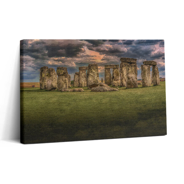Vászonkép nyomtatás 30x20 Stonehenge Nimbostratus