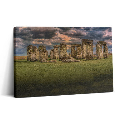 Vászonkép nyomtatás 30x20 Stonehenge Nimbostratus