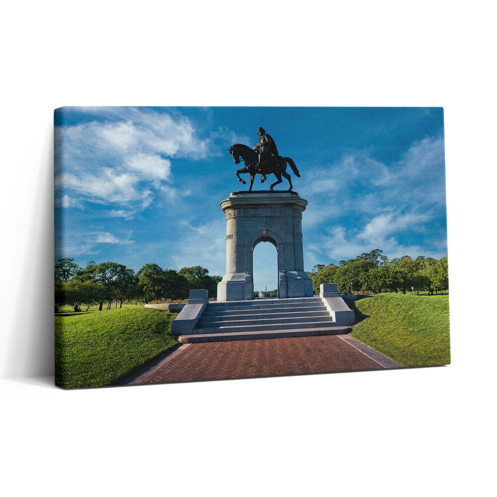 Vászonkép nyomtatás 30x20 Sam Houston szobra