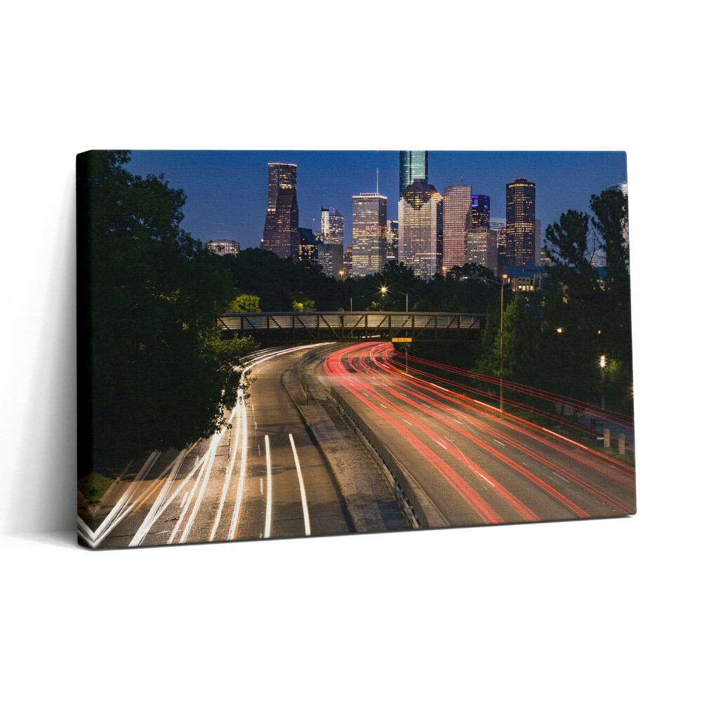 Vászonkép nyomtatás 30x20 Autópálya a városba