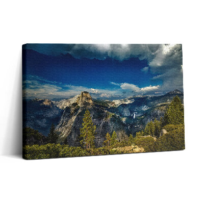 Vászonkép nyomtatás 30x20 Hegycsúcsok