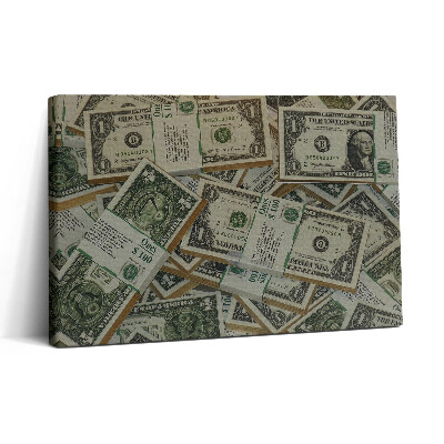 Vászonkép nyomtatás 30x20 1 amerikai dollár