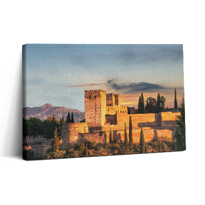 Vászonkép nyomtatás 30x20 Torre de la Vela erődje