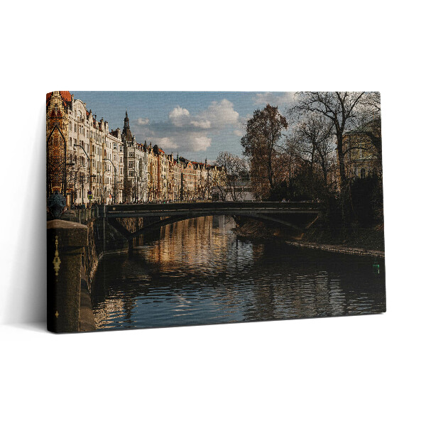 Vászonkép nyomtatás 30x20 Prágai panoráma