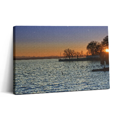 Vászonkép nyomtatás 30x20 Bodeni-tó Németországban