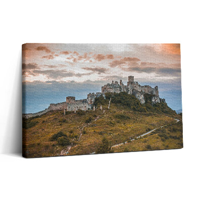 Vászonkép nyomtatás 30x20 Szepesi vár Szlovákiában