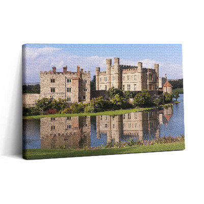 Vászonkép nyomtatás 30x20 Leeds várának citadellája