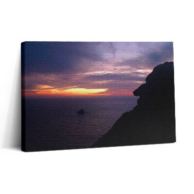 Vászonkép nyomtatás 30x20 Kőfej