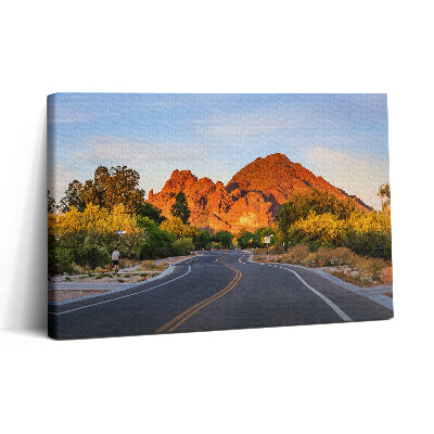 Vászonkép nyomtatás 30x20 A Camelback-hegy kilátása