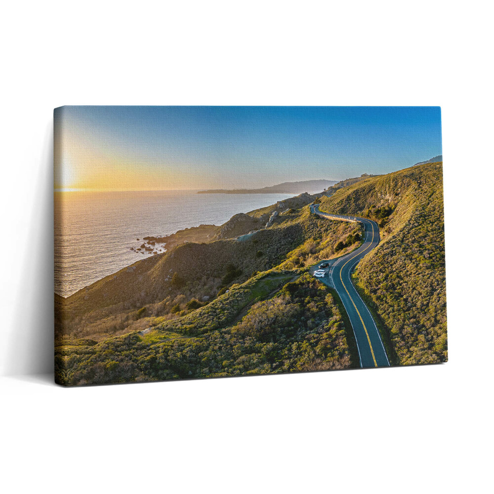 Vászonkép nyomtatás 30x20 San Francisco körüli út USA