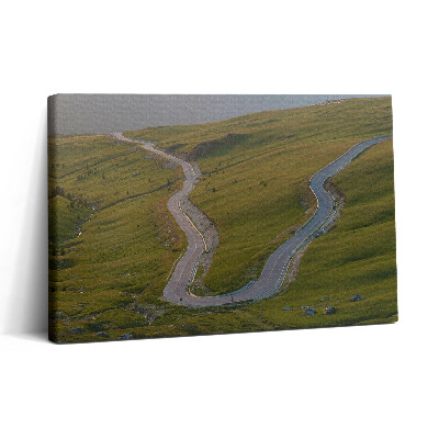 Vászonkép nyomtatás 30x20 Transzalpin út 67c