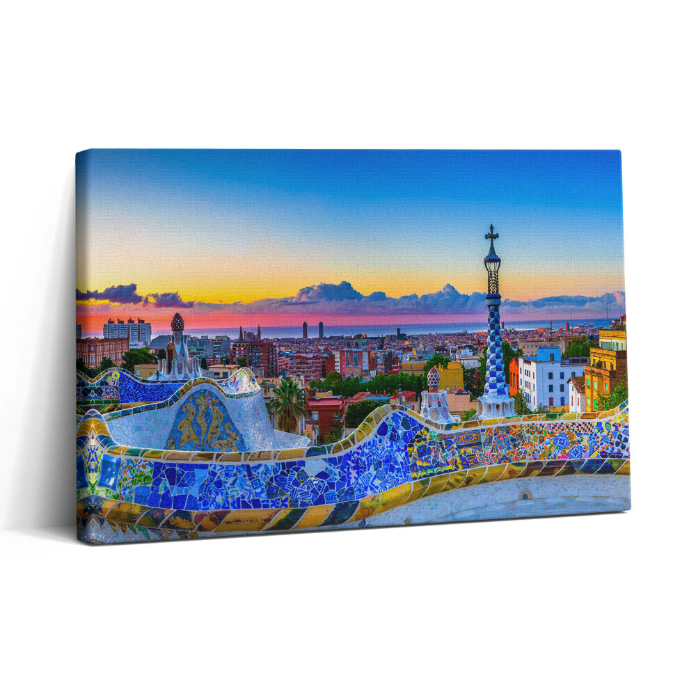 Vászonkép nyomtatás 30x20 Panoráma egy spanyol városról