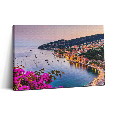 Vászonkép nyomtatás 30x20 Francia Riviéra