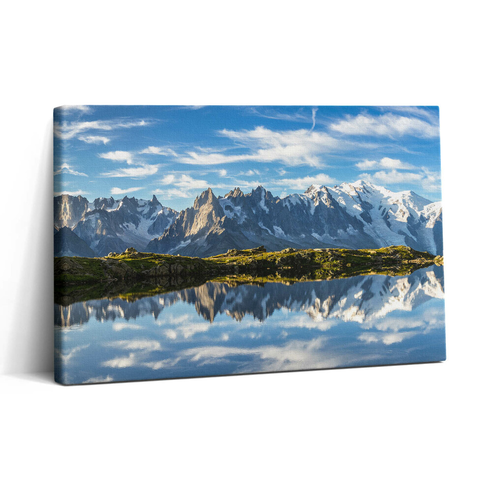 Vászonkép nyomtatás 30x20 Francia Alpok a Chamonix völgyében