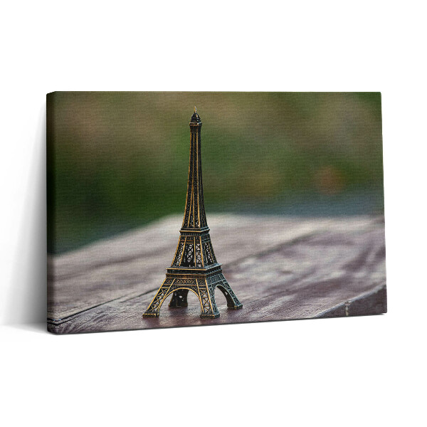 Vászonkép nyomtatás 30x20 Szuvenír az Eiffel-toronyról