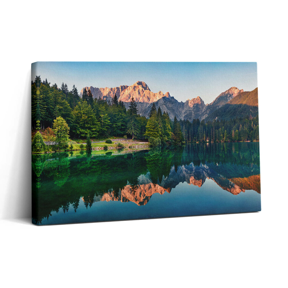 Vászonkép nyomtatás 30x20 Tavas táj