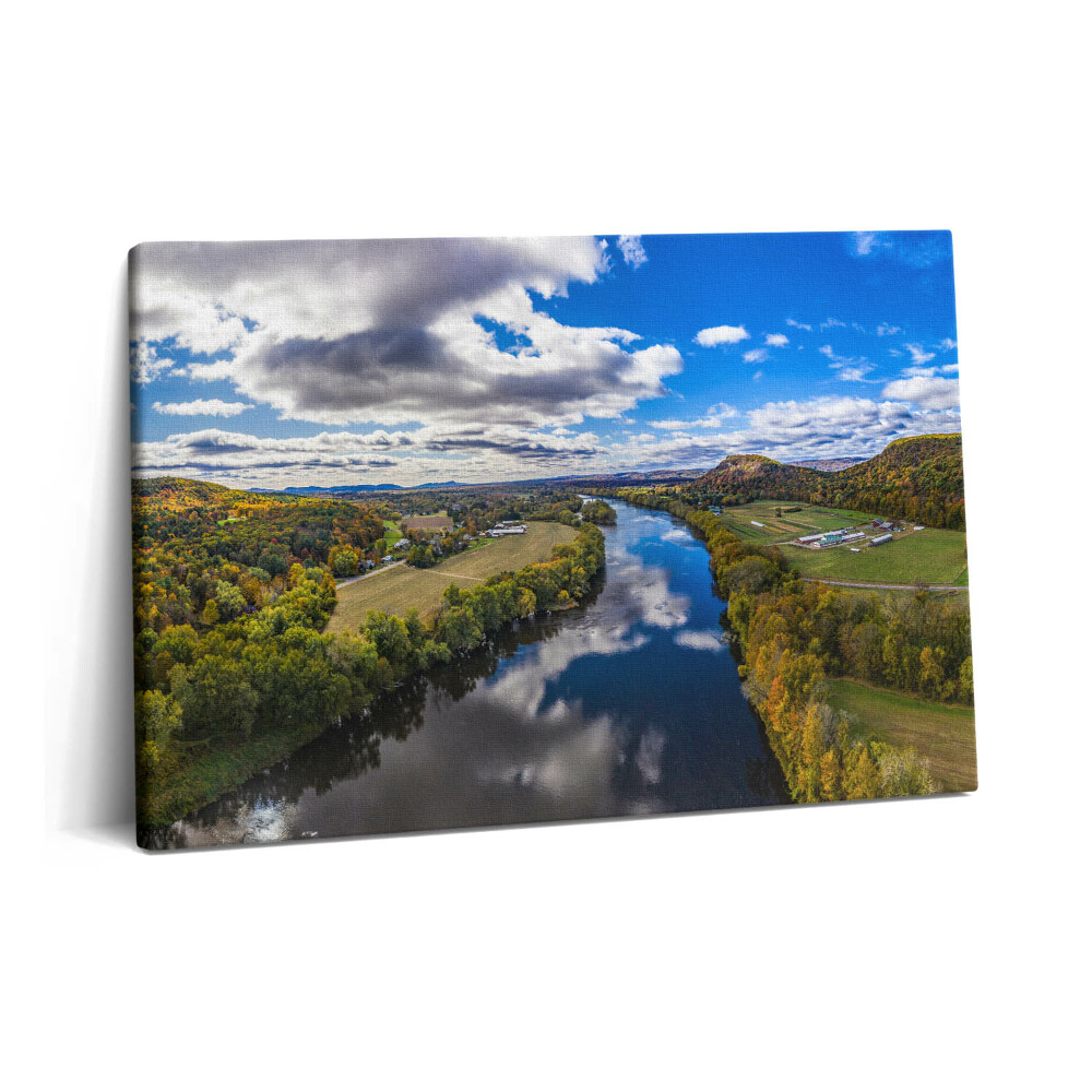 Canvas kép 60x40 Az ég tükörképe a folyóban