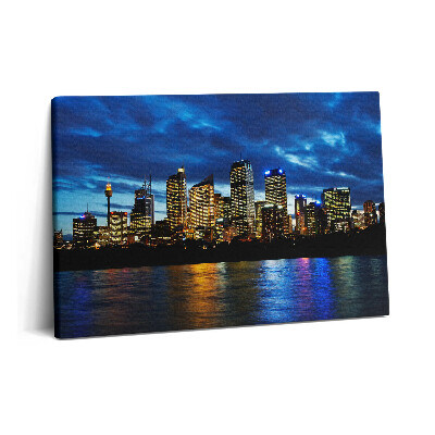 Canvas kép 60x40 Egy esti séta Sydneyben