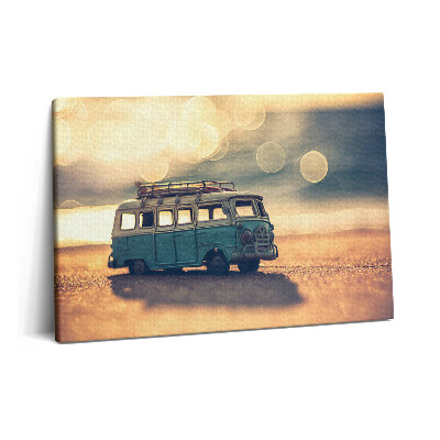 Canvas kép 60x40 Lakókocsi a tengerparton